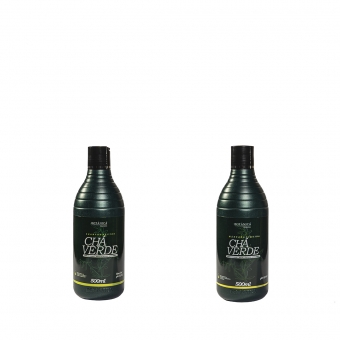 Kit Chá Verde Shampoo e Condicionador 500ml - Linha Botânica