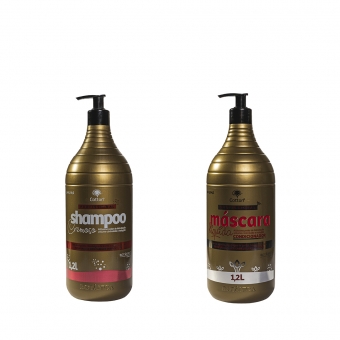 Kit Cotton Shampoo e Condicionador 1200ml - Linha Cotton